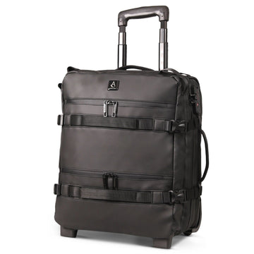 Aerolite Waterproof 45x36x20cm Easyjet Underseat Cabin Bag – 32L Travel Trolley with 2 Wheels, TSA Lock & 15.6” Laptop Compartment – Easyjet Maximum Size Hand Luggage - Black